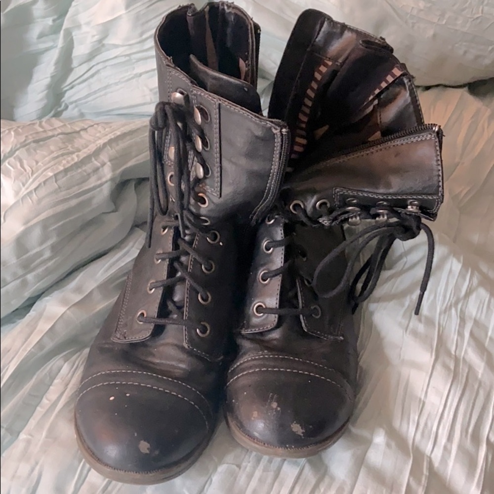 Super Cute Combat Boots!!!!!